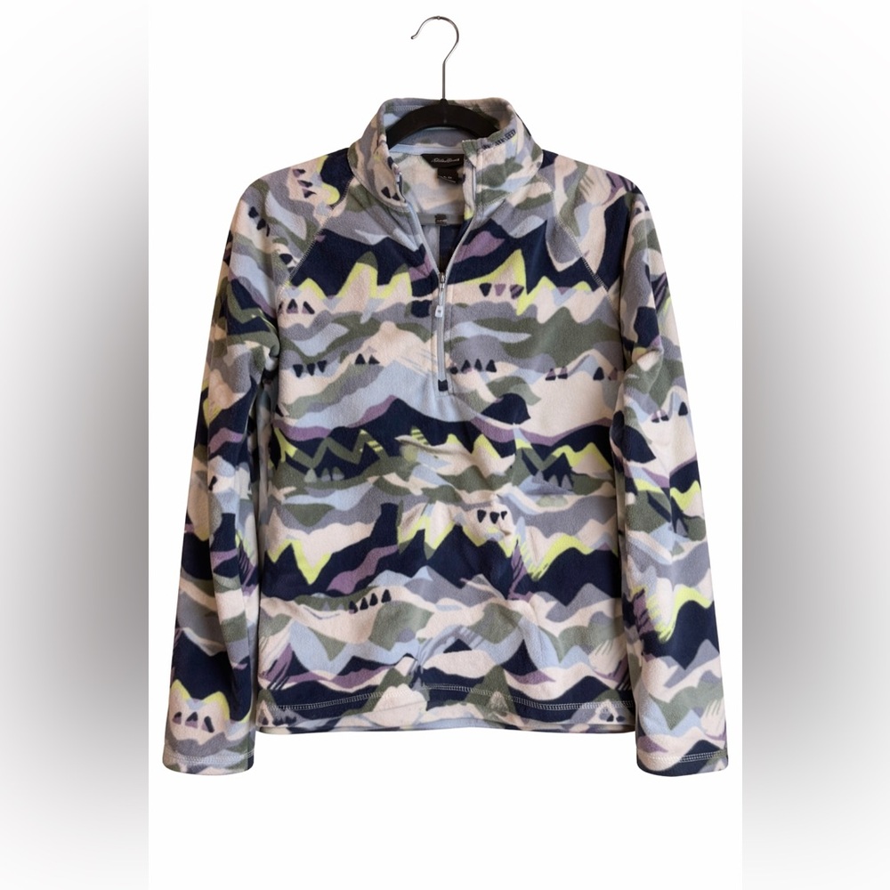 Eddie Bauer Multicolor Patterned Sweatshirt Never worn Size MED